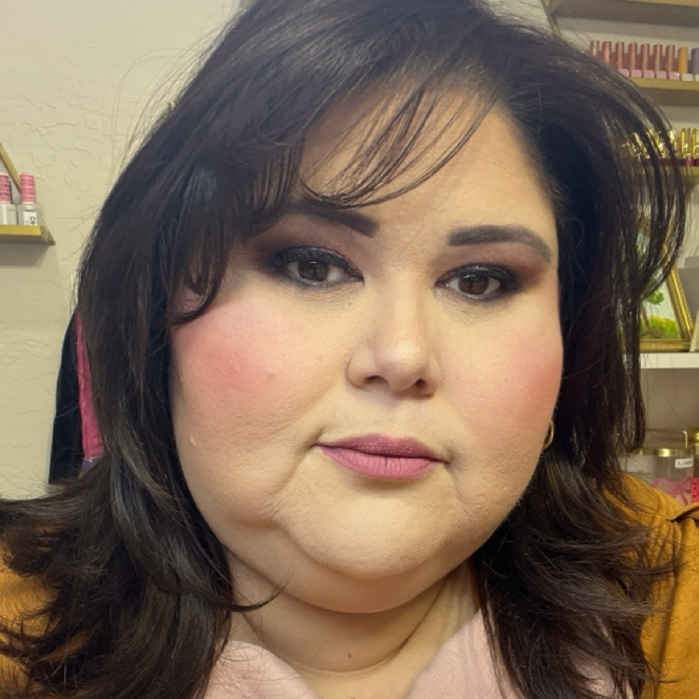 Asusena Gavino at ŌRA Beauty Lounge in Phoenix, AZ