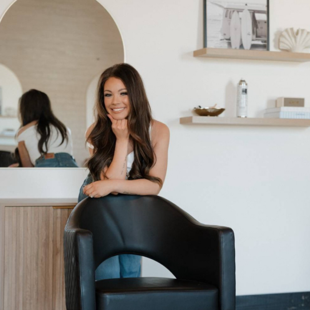Ally King at Salt + Mane Co. in Aurora, IN