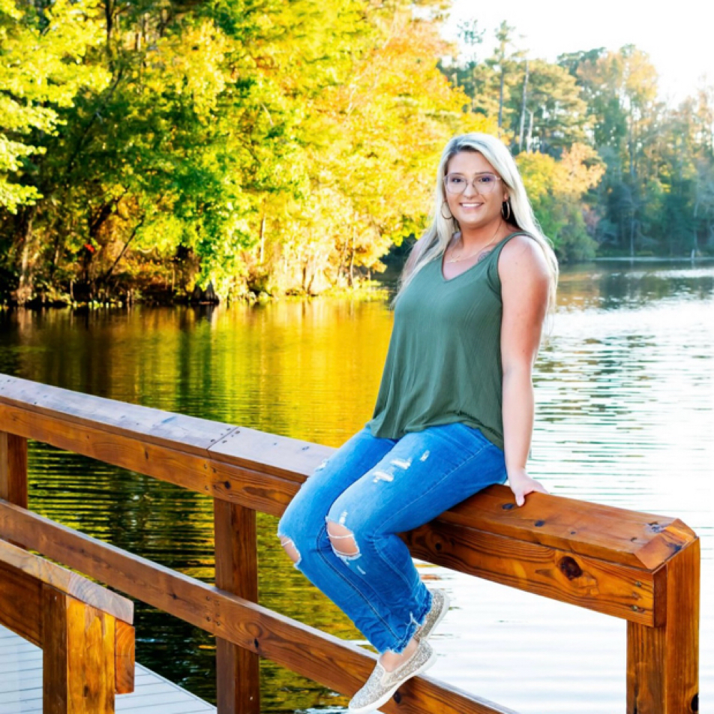 Katie Oates at halo salon in Columbia, SC