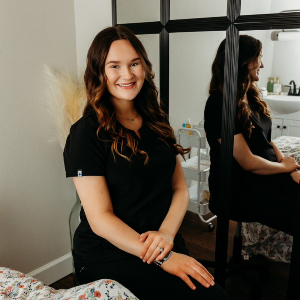 Darcy O’Kelley at Enchanted Beauty Day Spa in Alma, AR