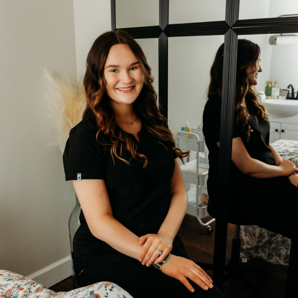 Darcy O’Kelley at Enchanted Beauty Day Spa in Alma, AR