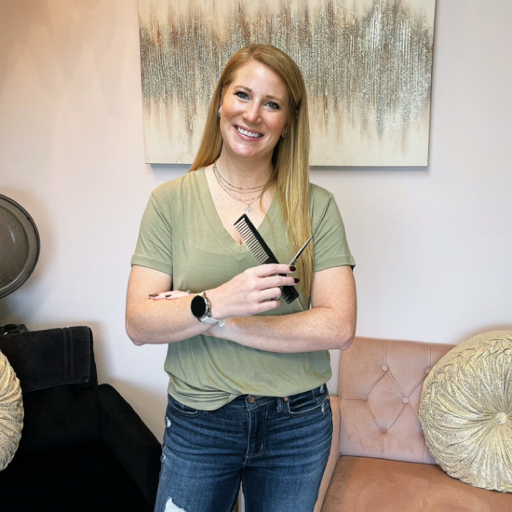 Katie Simmons at Formosa Hair Studio in Erie, PA