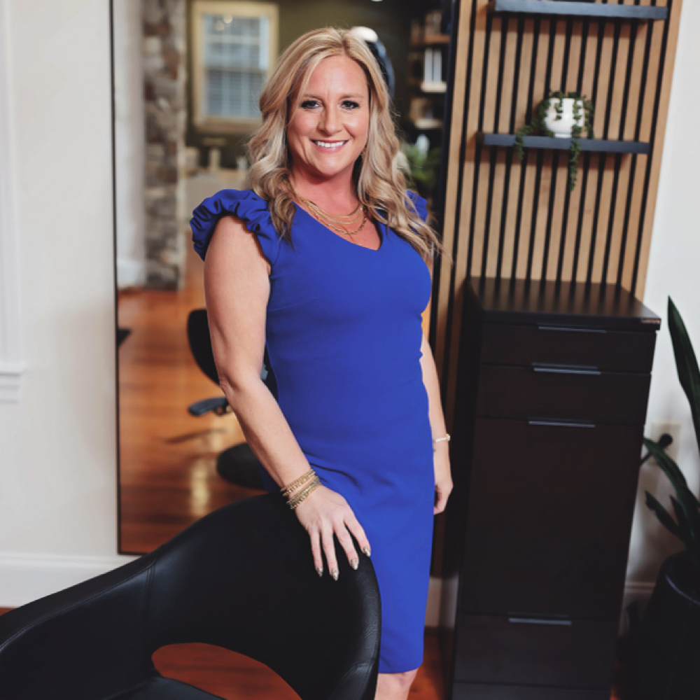 Brandi Tedder at Lusso Hair Studio and Spa in Winston Salem, NC