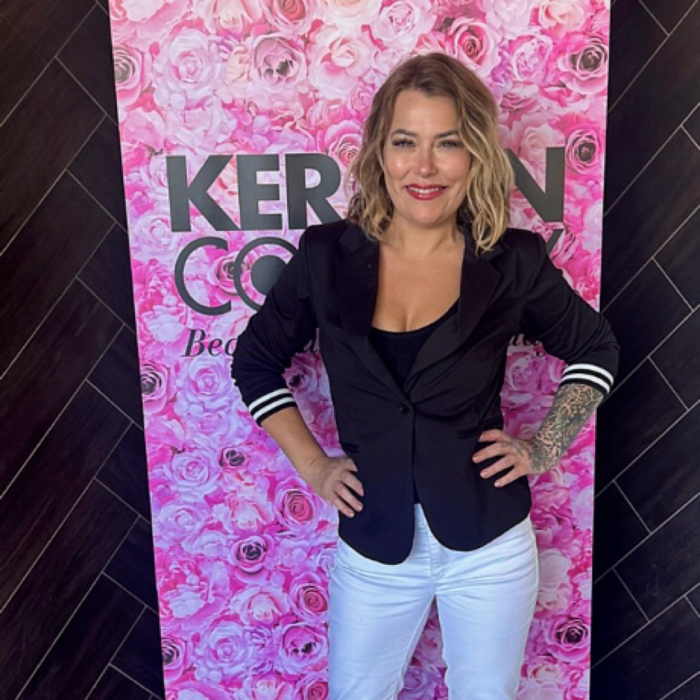 Amber Glacken at Rebel and Mane Hair Co. in Naples, FL