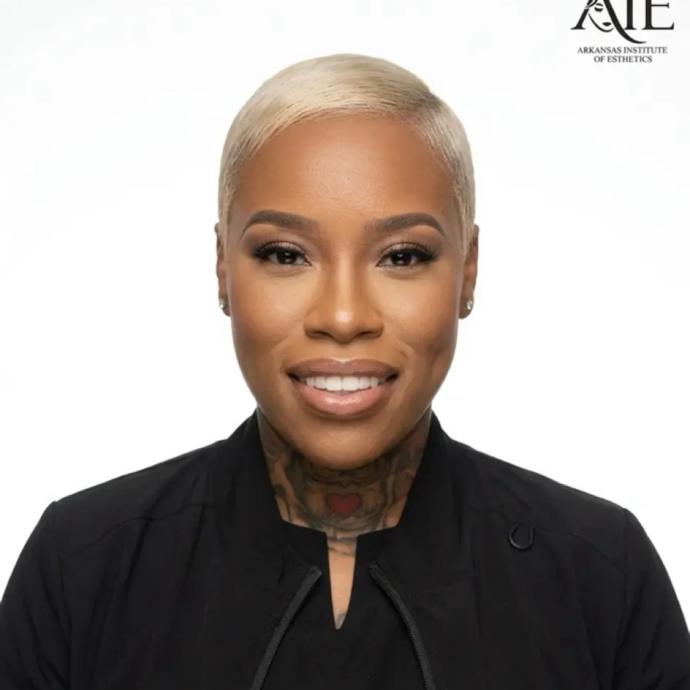 Sha Wilson at Arkansas Institute of Esthetics in Little Rock, AR