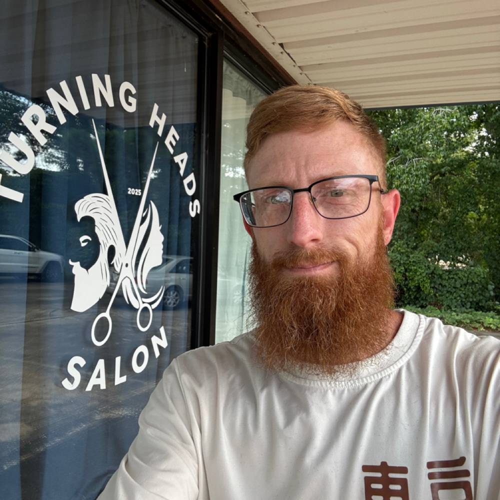 James Ryan Thomas at Turning Heads Salon, LLC in Wetumpka, AL
