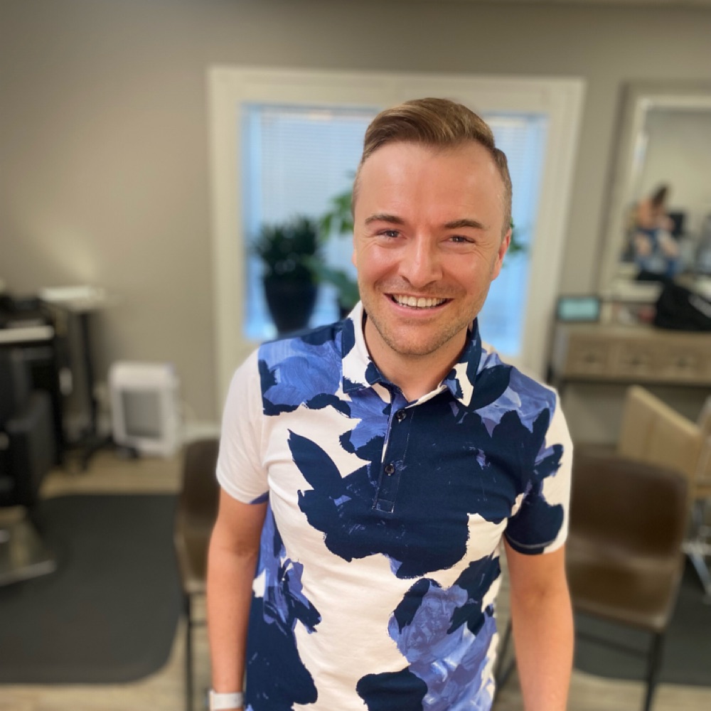 Nathaniel Fredrick at Recovery Salon in Wichita, KS