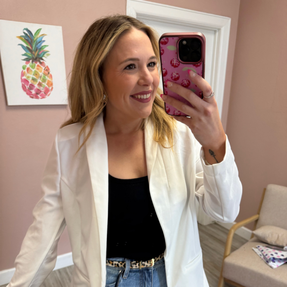 Breann Williams at Southern Pineapple Boutique and Salon in Tomball, TX