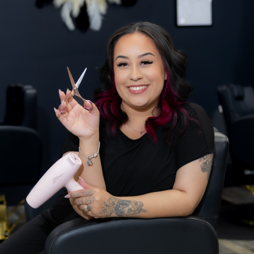 Adreana Najera at Modern Mane Salon in Selah, WA