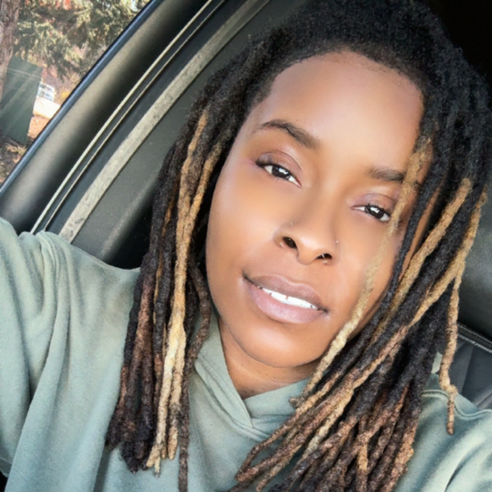 Liyah R at The Menz Room Barber Lounge in Bowie, MD