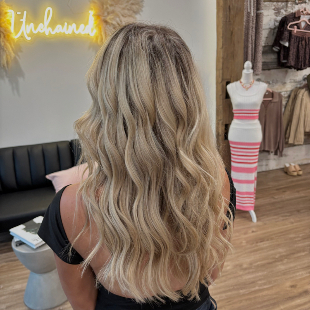 Leah Shepherd at Unchained Salon in BURLESON, TX