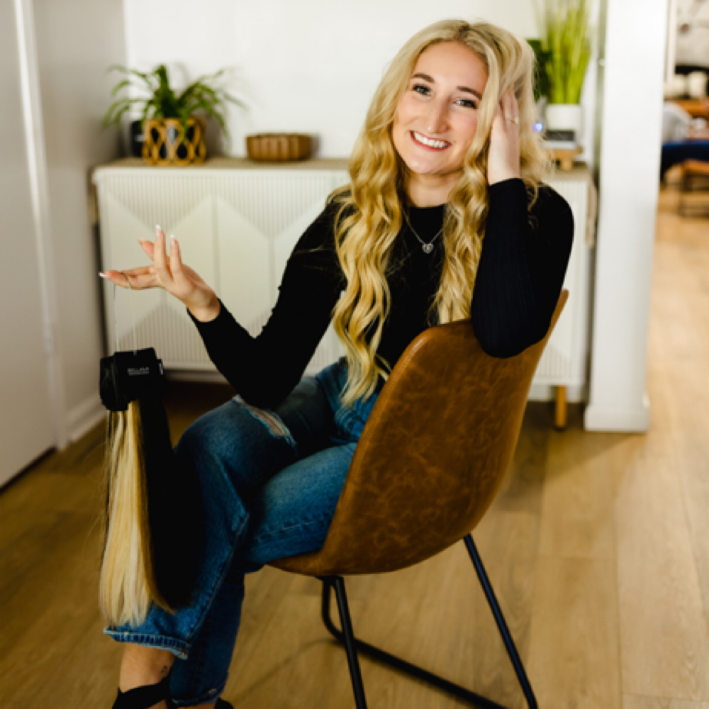 Savannah Defoe at Lux Beauty Loung3 in Davison, MI