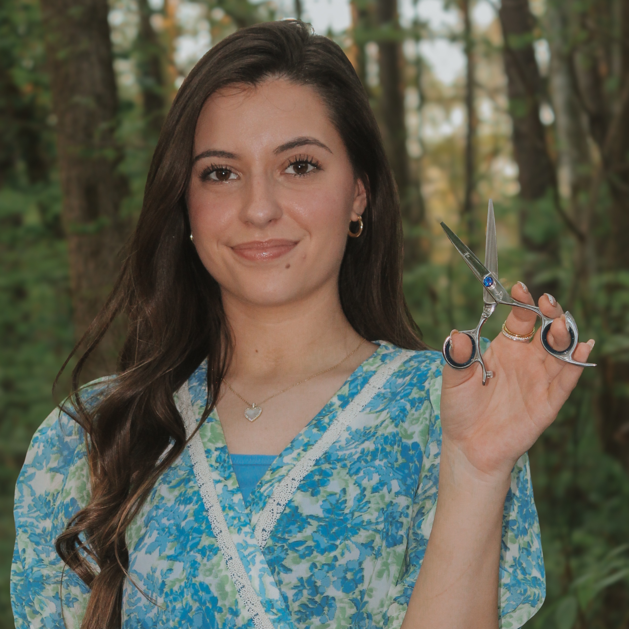 Malori McCarty at Fearfully and wonderfully made salon in Lafayette, GA