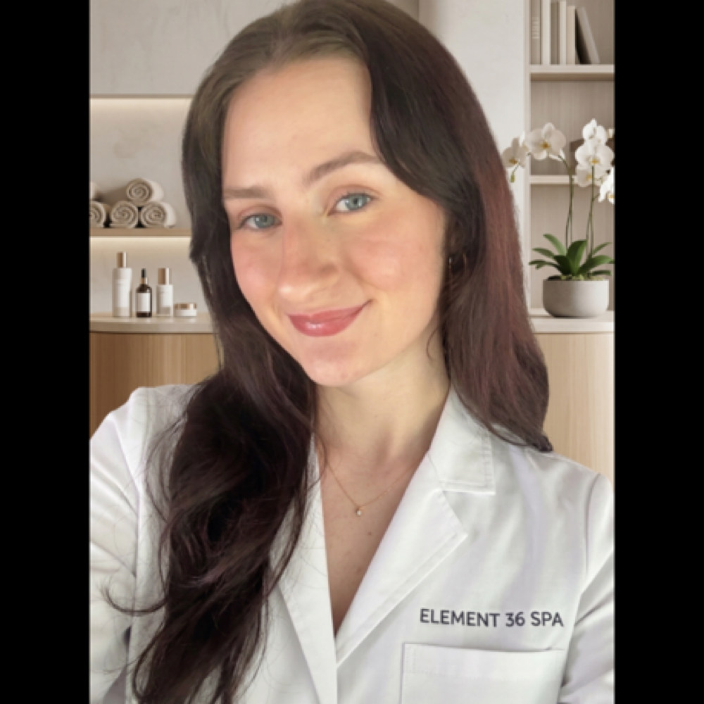 Chalyn Visscher at Element 36 Spa in Pinckney, MI
