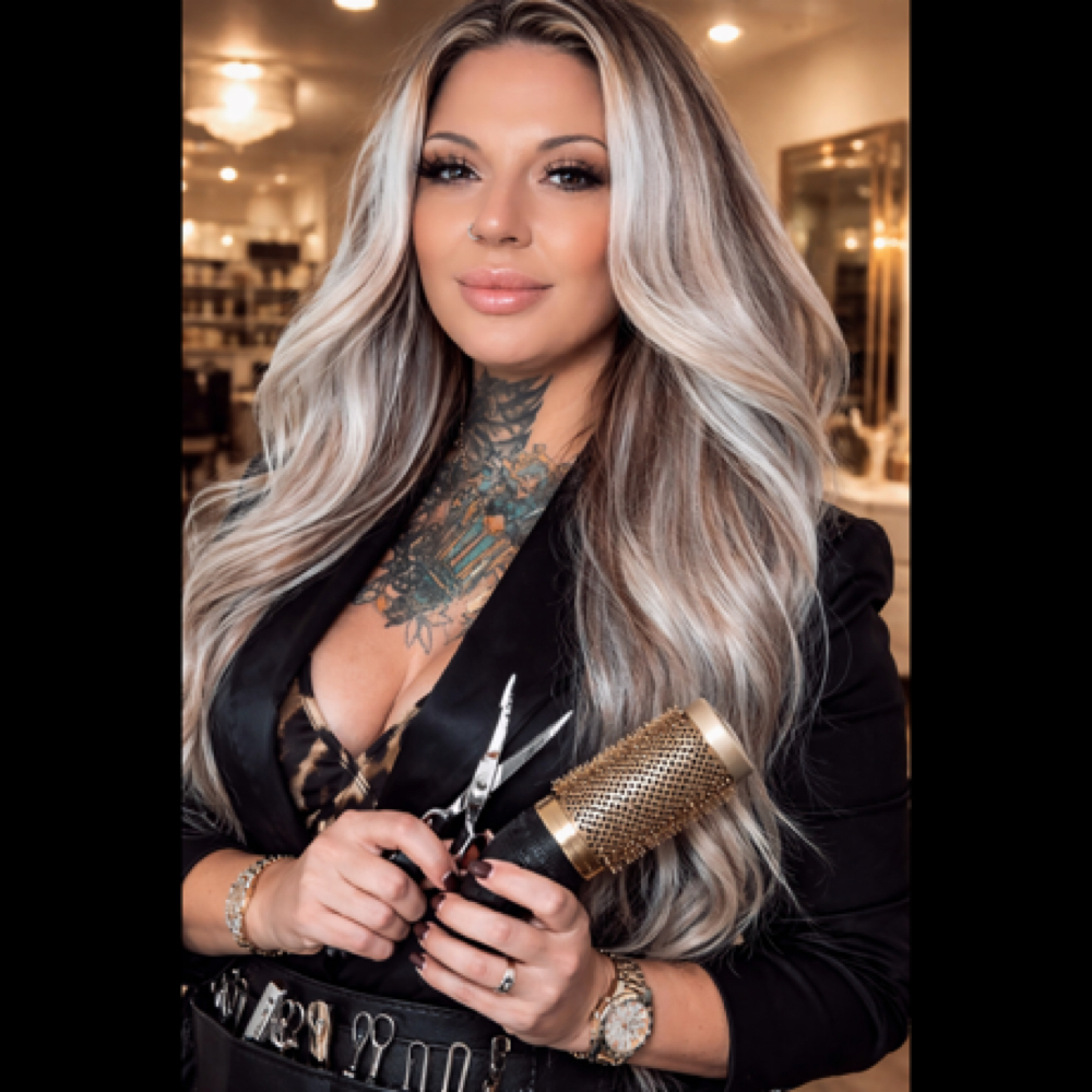 Ashly Monroe McNulty at Hollywood Beach Salon & Spa in Oxnard, CA