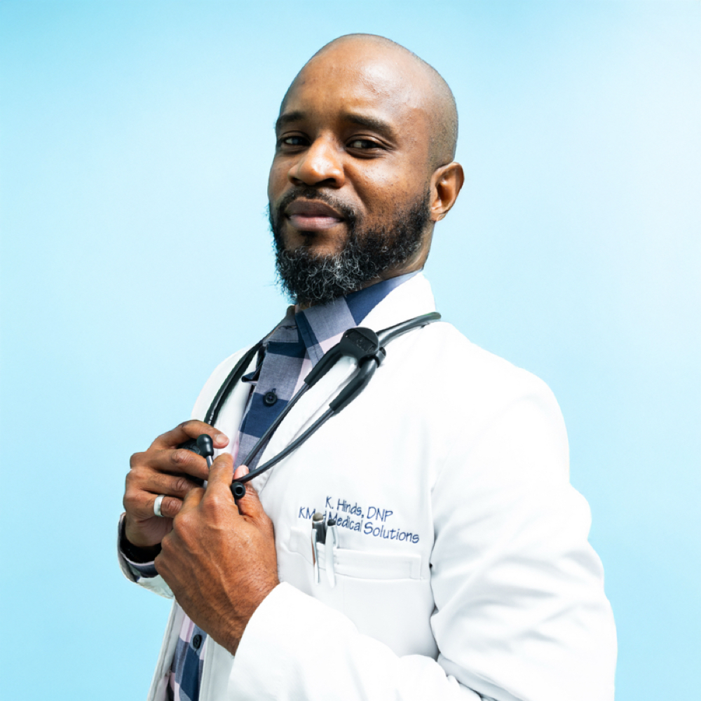 Keary Hinds at KMED Spa LLC in East Orange, NJ