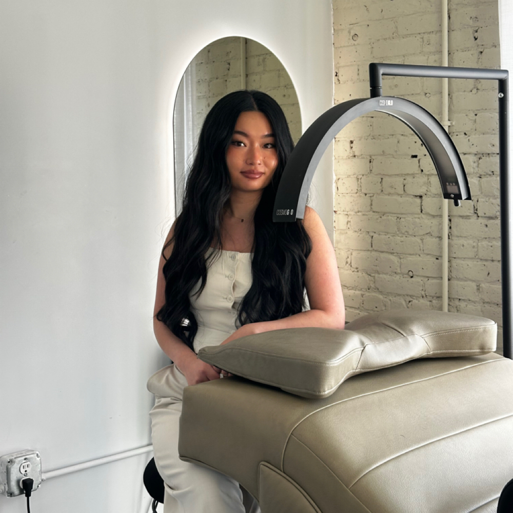 Soyeon Restrepo at LUNA LASH in Brooklyn, NY