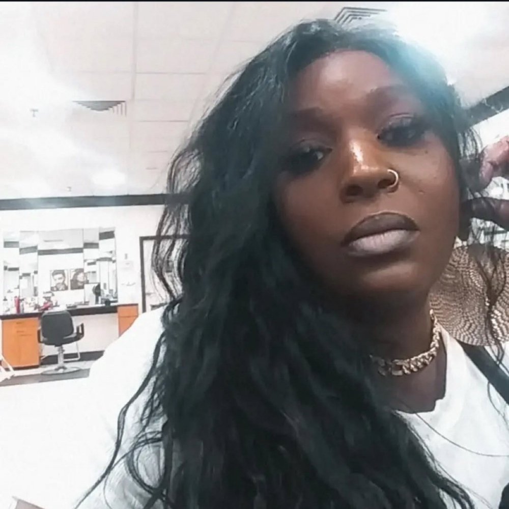 Keisha Spencer at The Oasis Natural Hair Salon in Gibsonville, NC