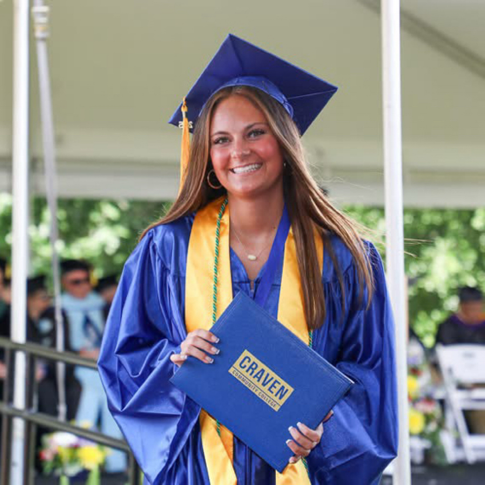 Addisyn Brewer at Allure Hair Studio in Morehead City, NC