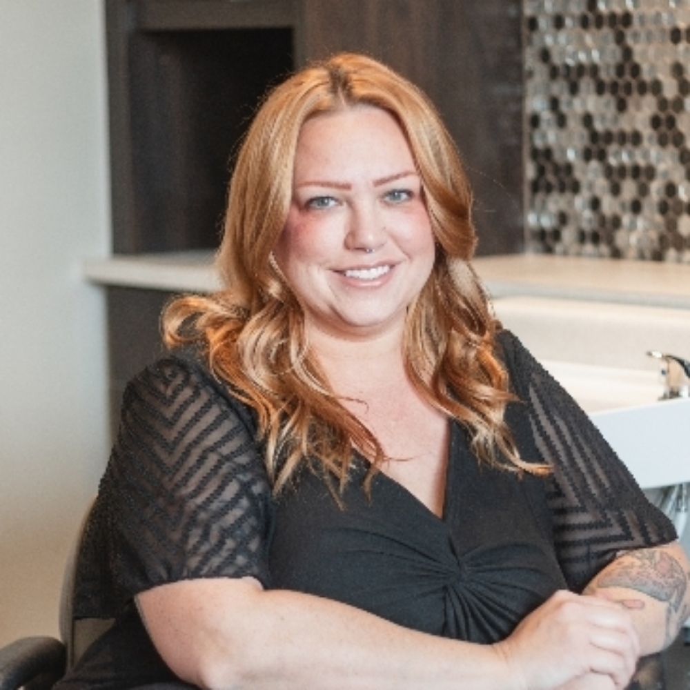 Jessica Spirito at Martin's Hair Studio in New Holland, PA