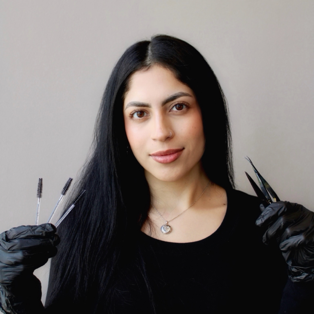 Astrid Castillo at Lifted Lash and Brow in Dallas, TX
