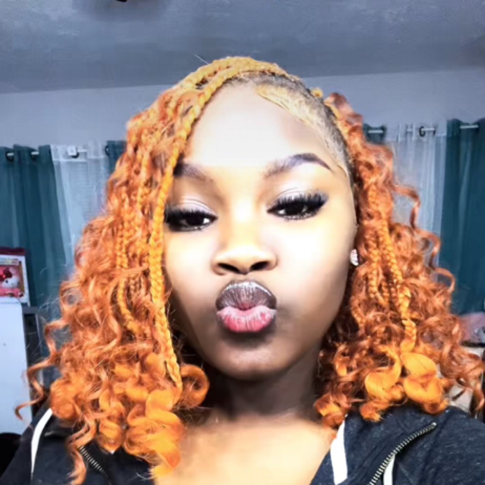 Kristian Mims at Kiss'd Beauty in Baxley, GA