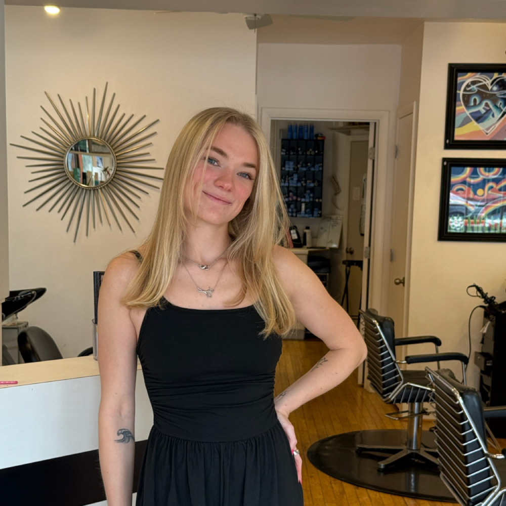 Madison Dobb at Bliss Hair Studio in Baltimore, MD