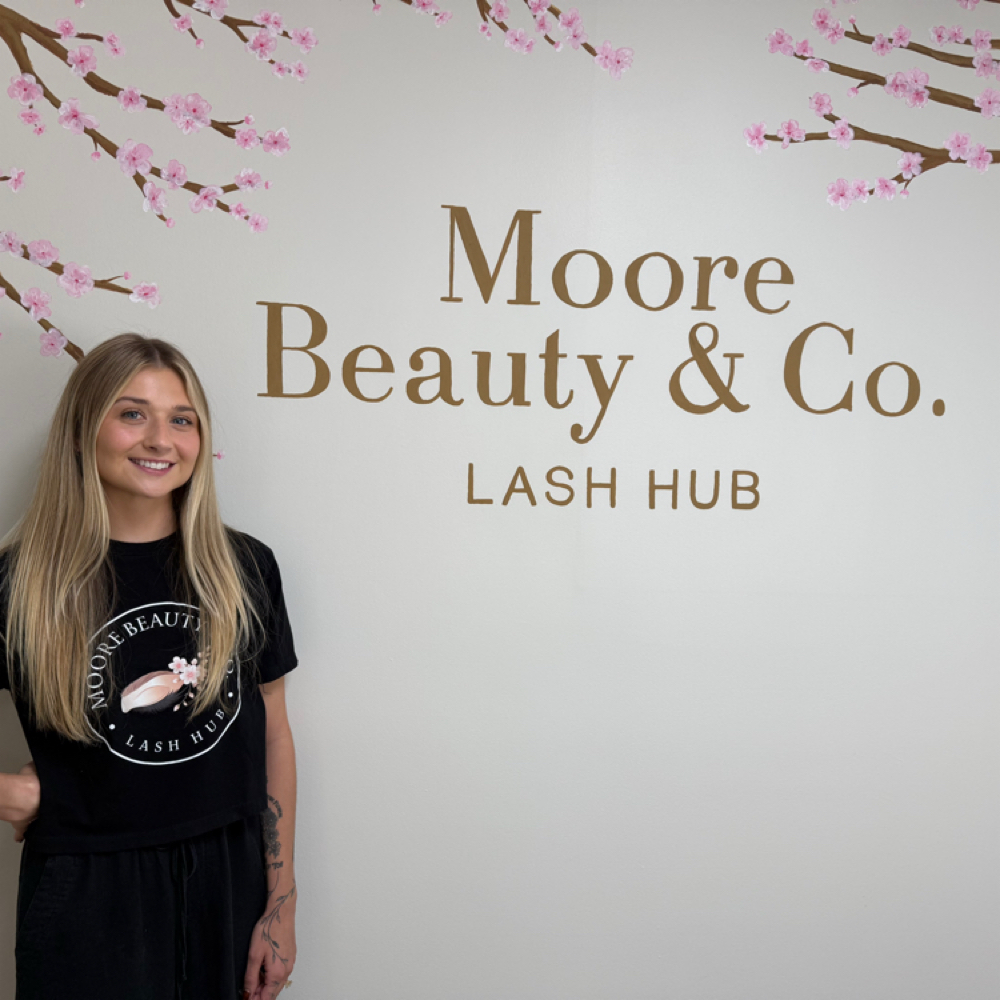 Hailey Finch at Moore Beauty & Co. in Southern Pines, NC