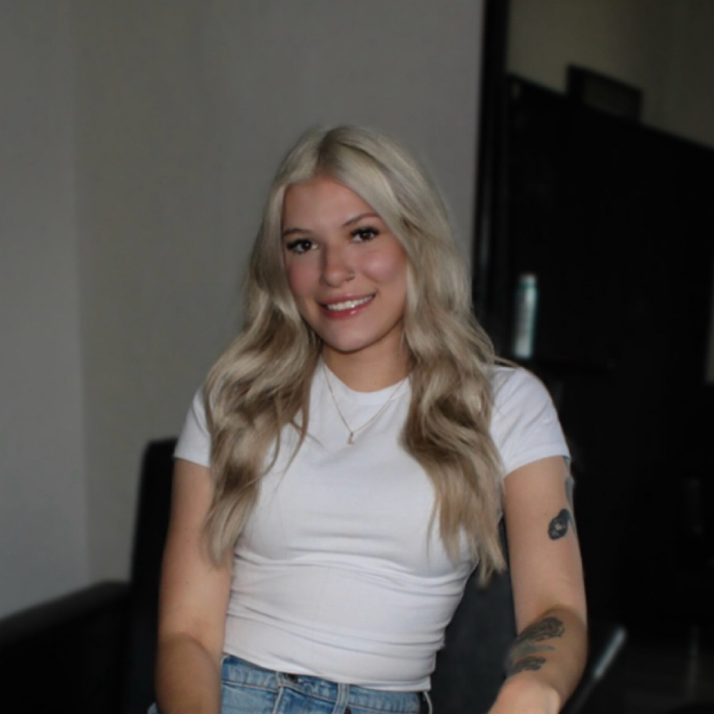Lauren Vargo at DH Hair Studio in Pittsburgh, PA