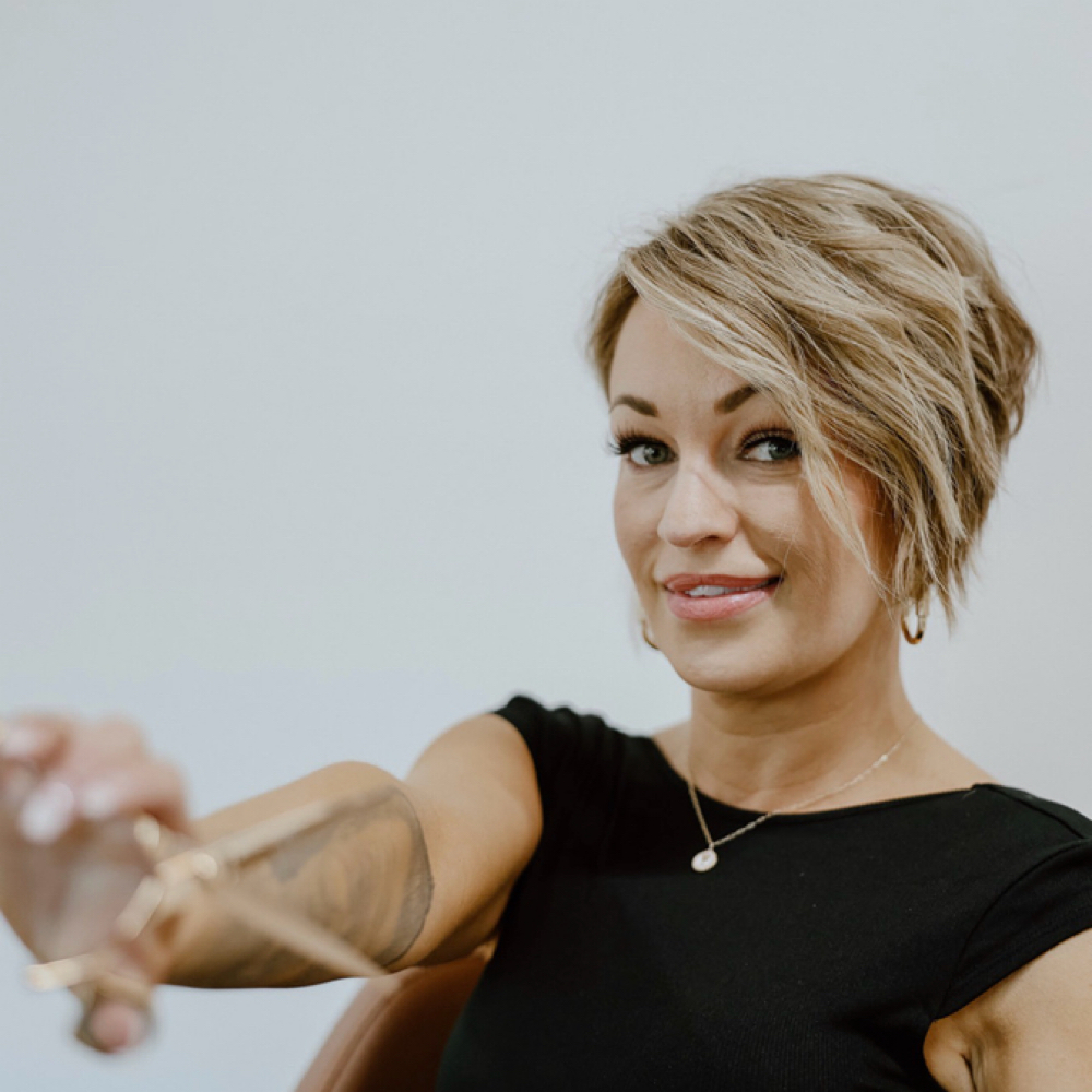 Jessie Shipley at Ashley Renee Salon in Marietta, GA