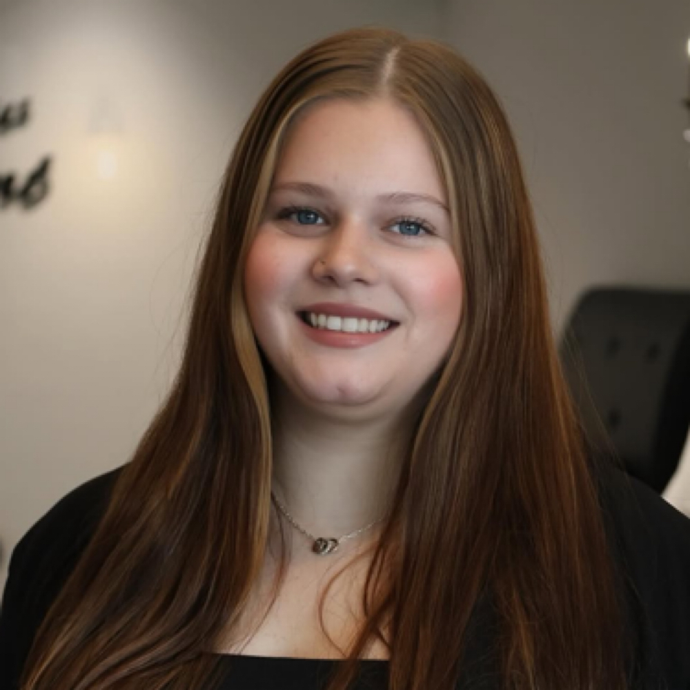 Liana Scalfani at Matthew Vincent Hair Studio in Denville, NJ