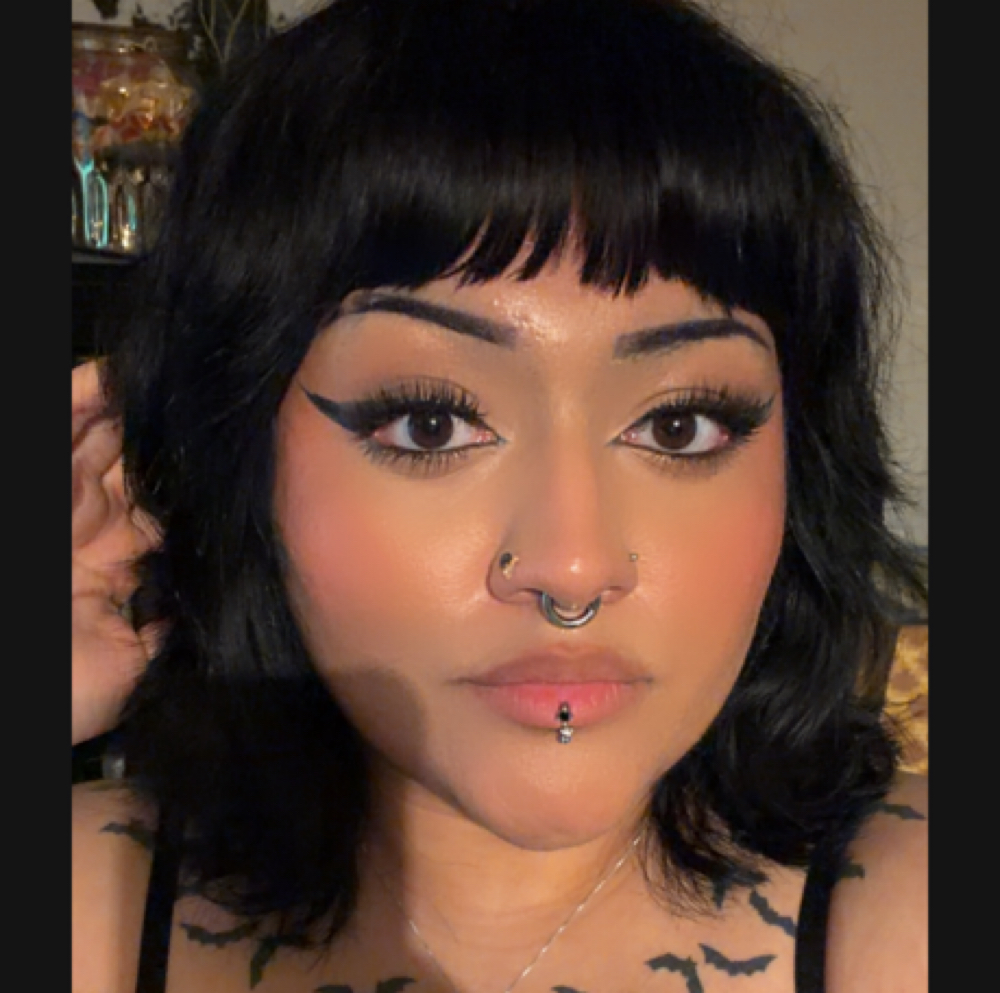 alondra gaytan at luna & flor salon in buford, GA