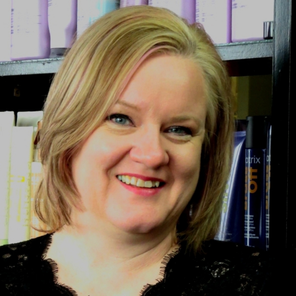 Tina Fuchs at Mirage Hair Design in Medford, WI