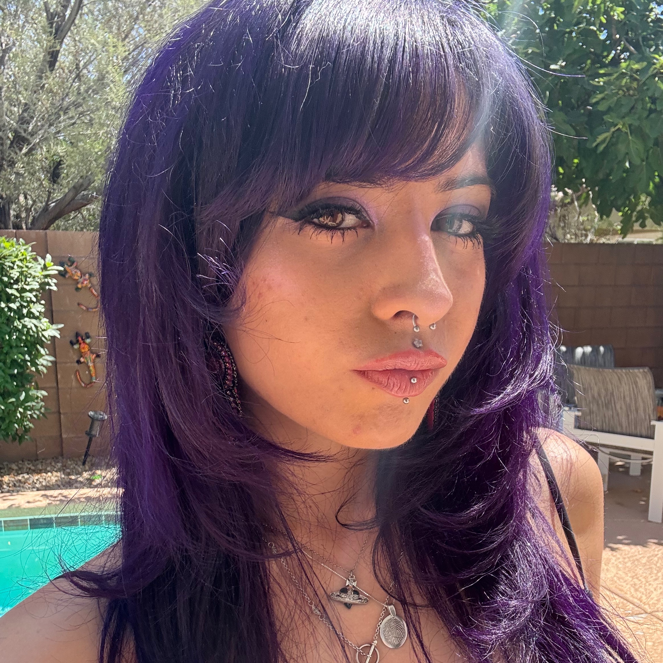 Ava Ottaviano at Sinister Salon in Las Vegas, NV