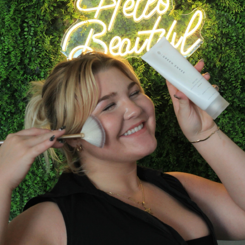 Isabelle Hablitzel at The Fountain of Beauty in Portsmouth, OH