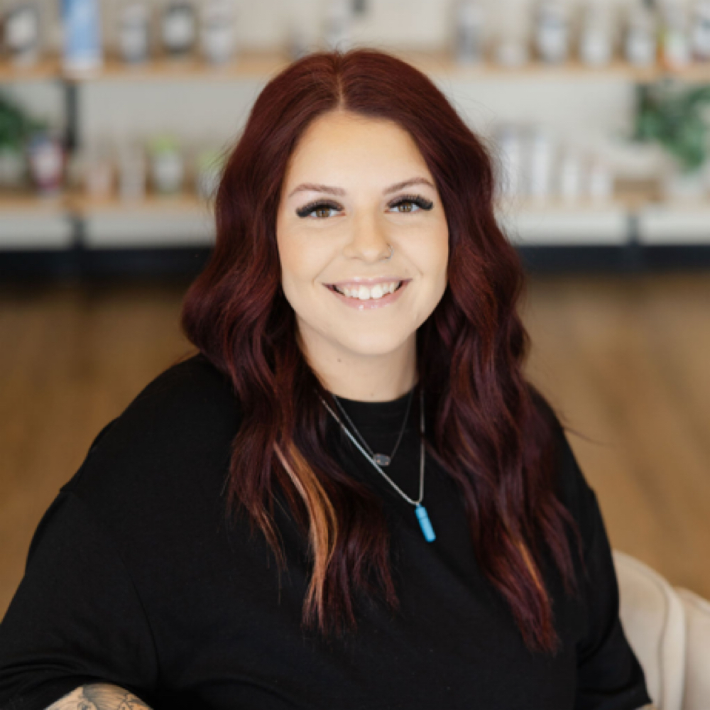 Taylor Brackett at Haven & Hue Hair Salon in Reno, NV