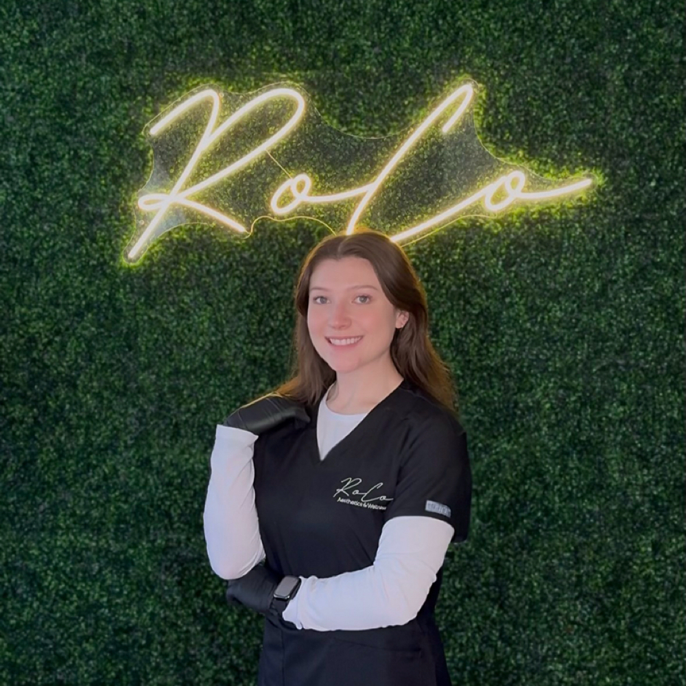 Chasity Clayton at RoCo Aesthetics & Wellness in Mayodan, NC