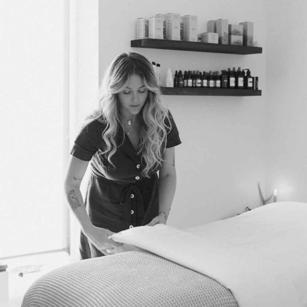 Alex Gunn at Aura Holistic Skincare in Milwaukee, WI