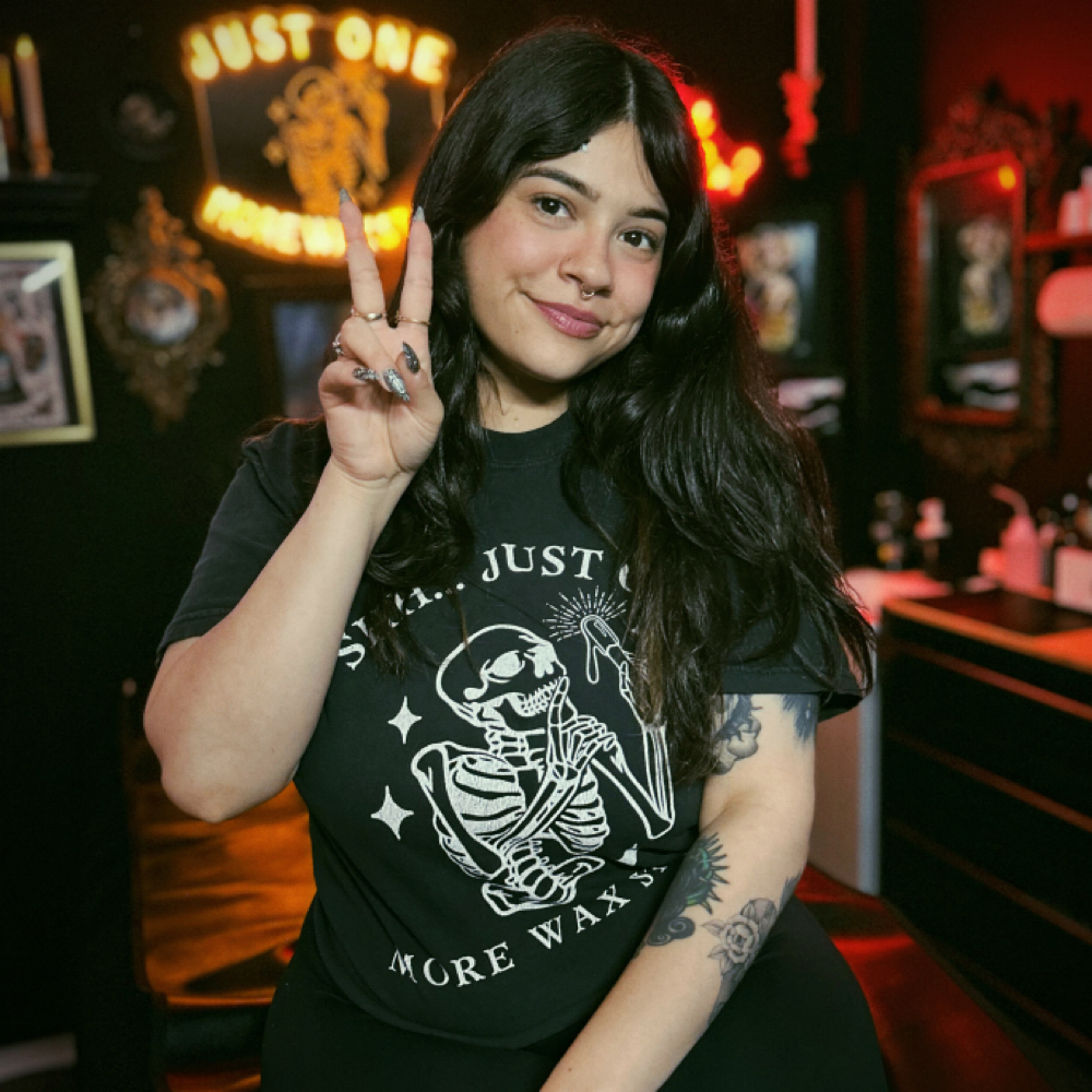Evelyn C at The Wax Chapel Studio in San Antonio, TX