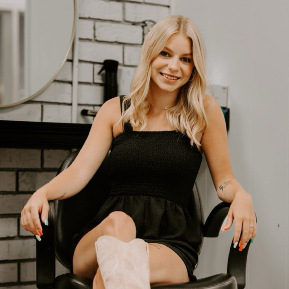 Myia Mahaffey at Twisted Shears Salon in Deridder, LA