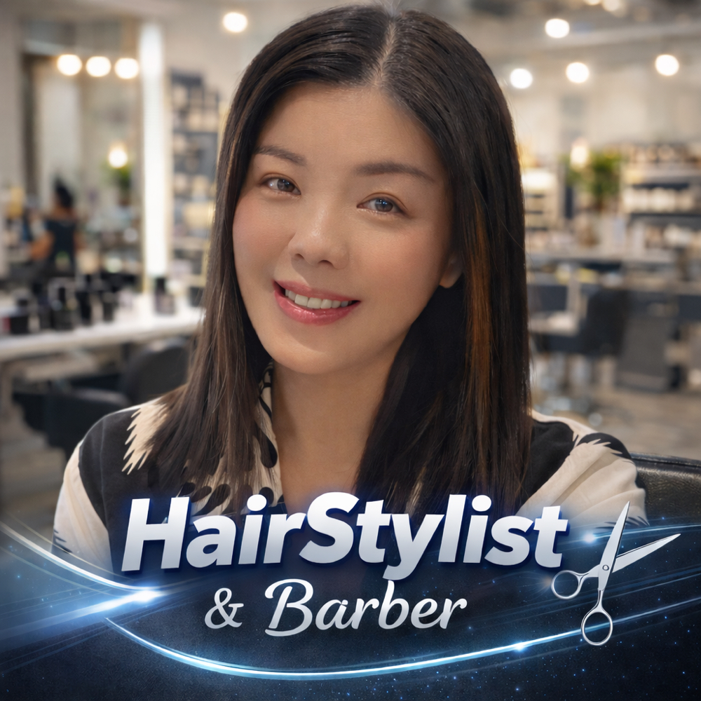 Sarah G at HairBar Salon BarberShop in Cross Roads, TX