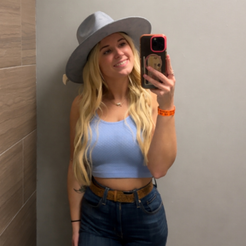 Kaitlyn Bailey at Franklin Hair Co. in Franklin, IN