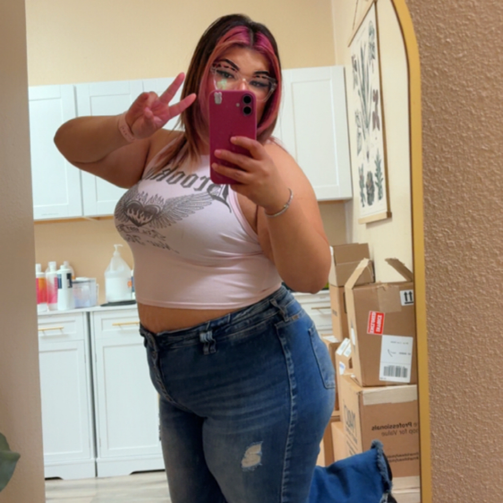 Mona Barrientos at INVU Beauty Salon in Modesto, CA