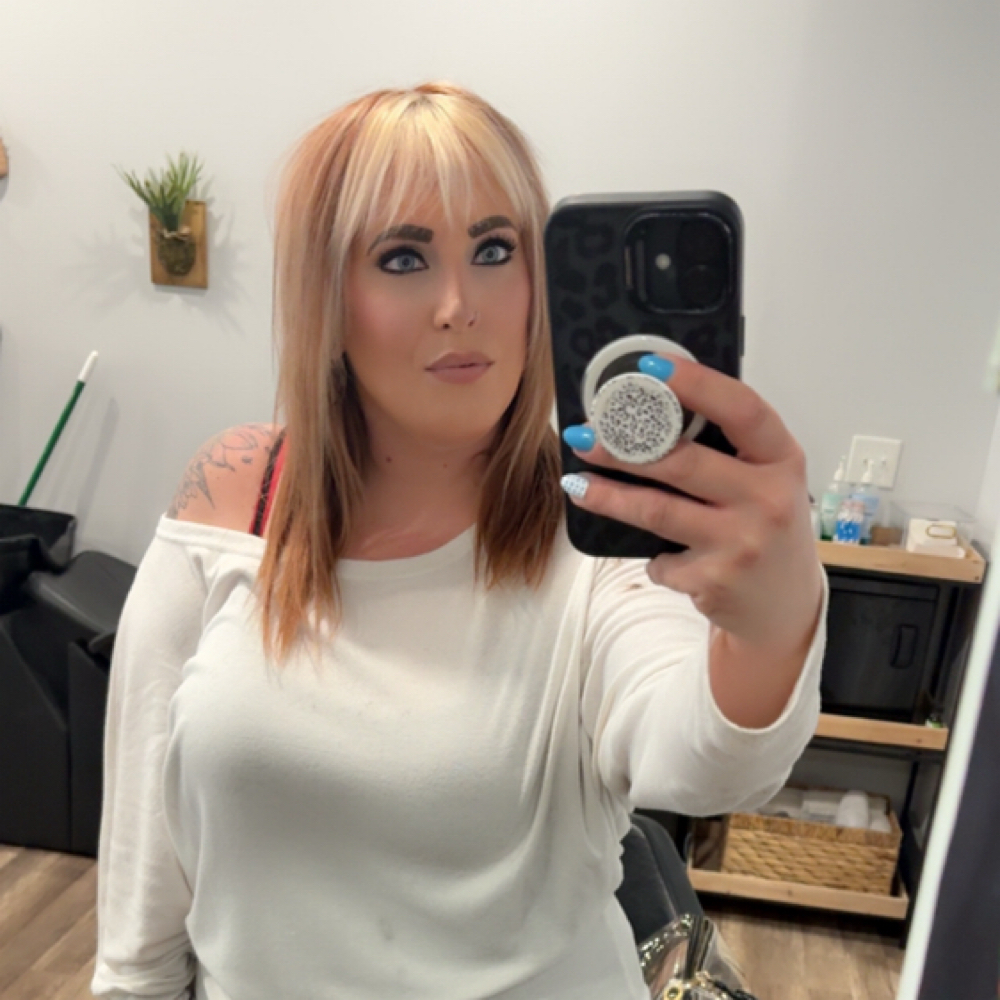 Emily Ezrow at Blackbird & Co. Hair Studio in Harrison, OH