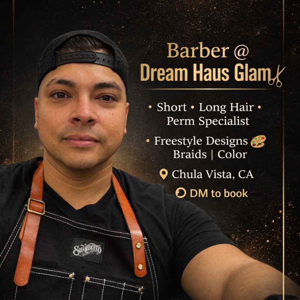 Ivan L at Dreamhausglam Artistry in National City, CA