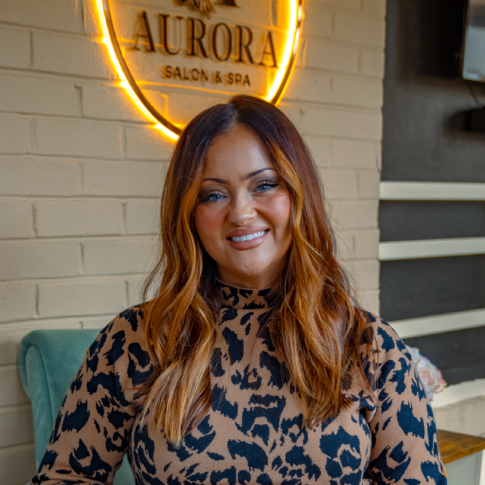 Brooklyne Williams at Aurora Salon and Spa in Dickson, TN