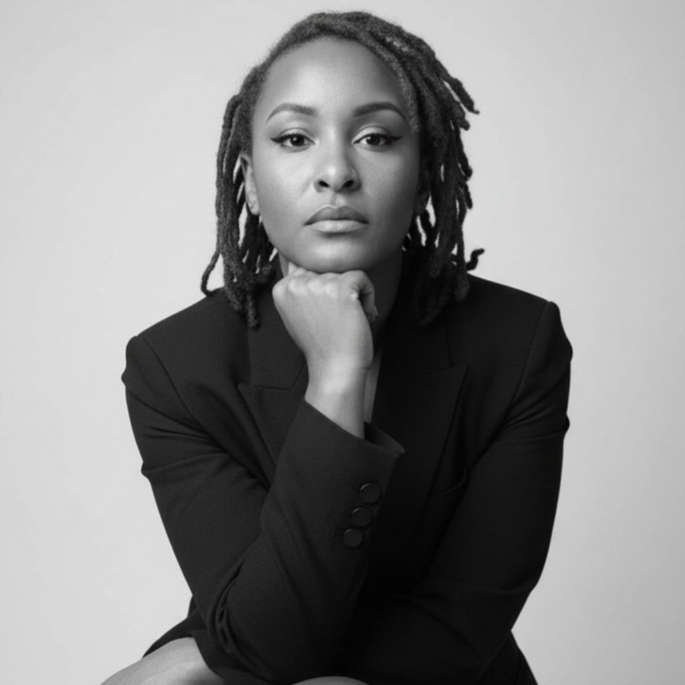 Ateena Smith at Knot Just Barbers in Succasunna, NJ