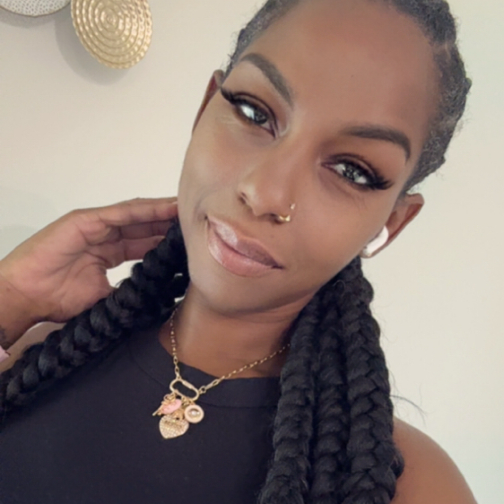 Joyann Martin at Man Cave Retreat Barbershop in Fort Myers, FL