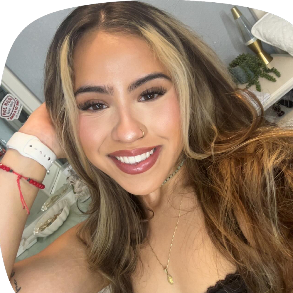 Delaney Garcia at Stylish ibrow & Beauty Bar in El Paso, TX