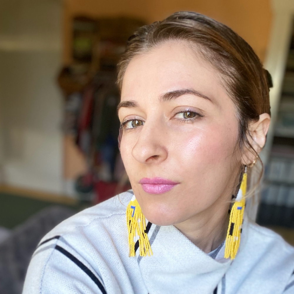 Nina Lucas at Lucas Salon in Los Angeles, CA